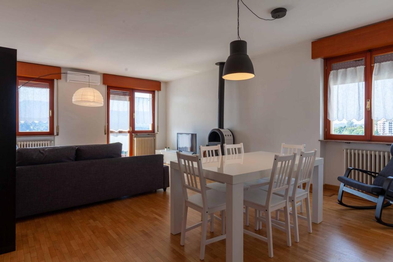 Attico Panoramico In Centro - Civetta Apartment Belluno Luaran gambar